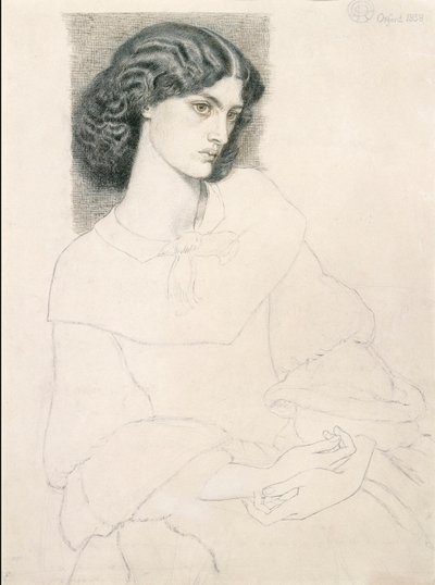 Jane Burden (1840-1914) de Dante Gabriel Rossetti