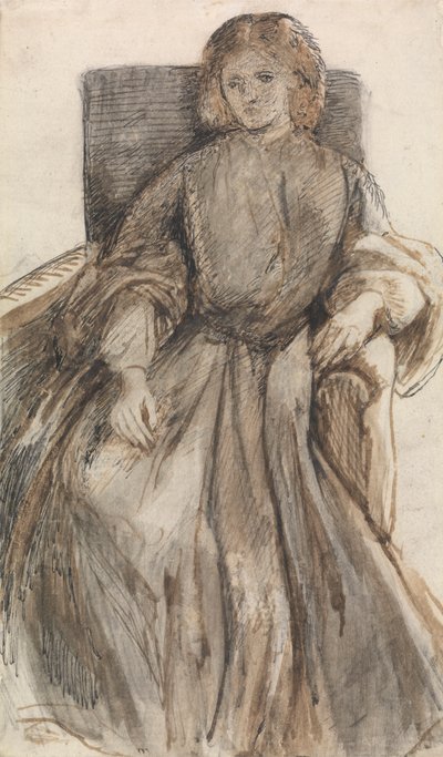 Miss Elizabeth Siddal de Dante Gabriel Rossetti