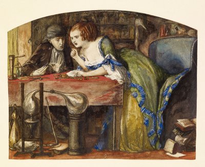 O laboratório de Dante Gabriel Rossetti