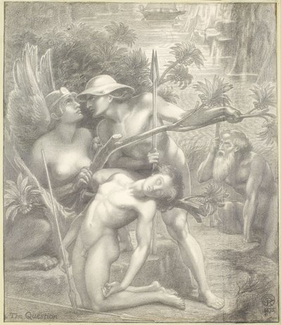 A Pergunta, a Esfinge de Dante Gabriel Rossetti