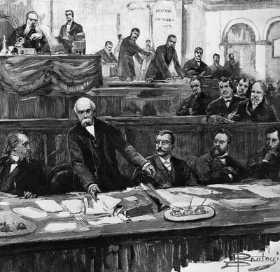 O discurso de Francesco Crispi no Parlamento que marcou a queda do seu primeiro governo, 31 de Janeiro de Dante Paolocci