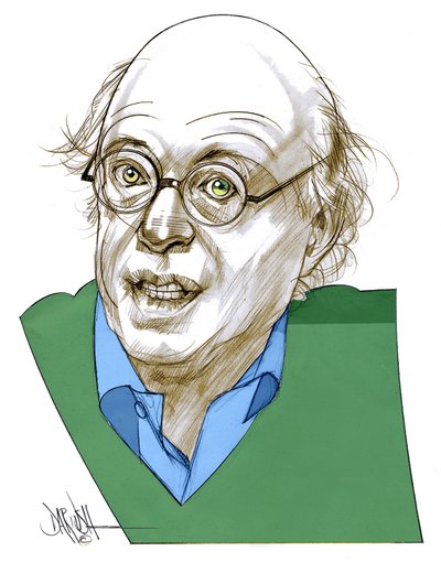 Sennett Richard , 2008 (desenho digital a lápis de cor) de Dariush Radpour