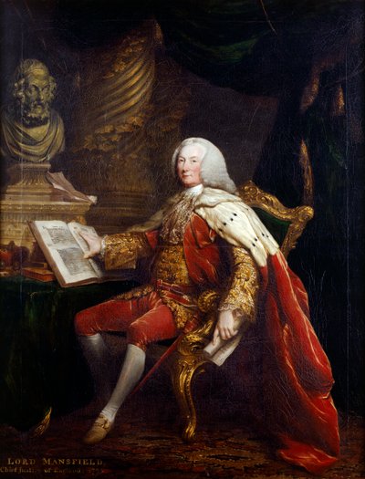 Lord Mansfield, Presidente do Supremo Tribunal de Justiça de Inglaterra de David (after) Martin