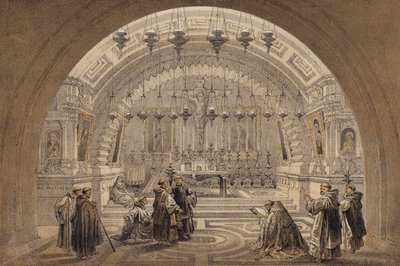Calvário (cor litho) de David (after) Roberts