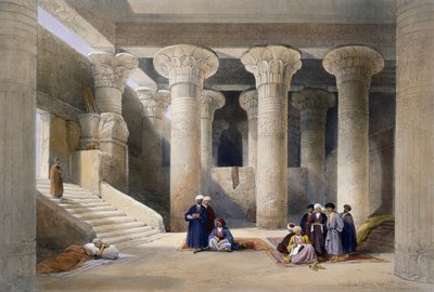 Templo Esna, 25 de Novembro de David (after) Roberts