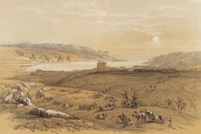 Jericó (cor litho) de David (after) Roberts