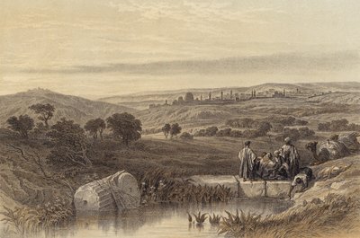 Jerusalém do Norte (cor litho) de David (after) Roberts