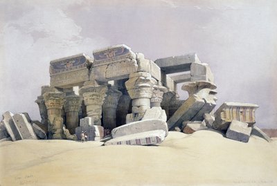 Kom Ombo, 21 de Novembro de David (after) Roberts