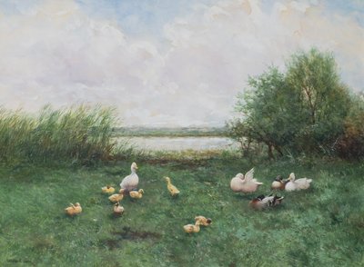 Patos e Patinhos de David Adolph Constant Artz