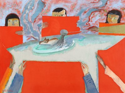 Num Jantar de Hong Kong de David Alan Redpath Michie