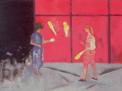 Malabaristas no Beaubourg de David Alan Redpath Michie