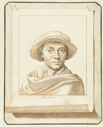 Retrato de um homem, segundo um modelo do século XVI de David Bailly