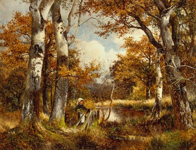 Um riacho de Warwickshire de David Bates