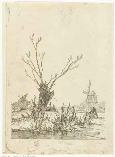 paisagem de inverno de David Bles