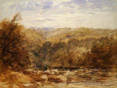 Um Rio Derbyshire de David Cox
