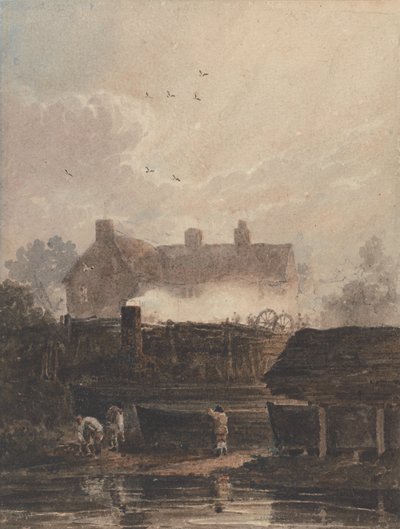 Construção de barcos - Estaleiro de Birmingham de David Cox