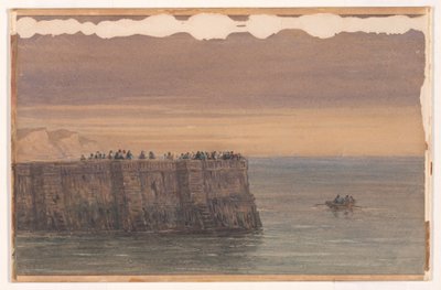 Cais de Dover, Kent de David Cox