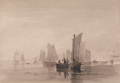 Pesca ao largo de Hastings de David Cox