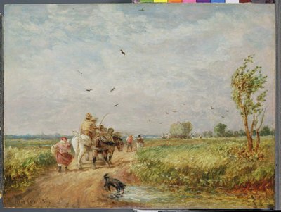 Indo para o Hayfield de David Cox