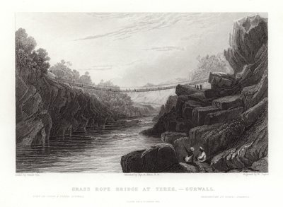 Ponte de corda de grama de David Cox