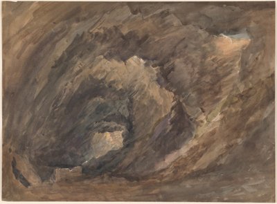 Interior da Gruta de David Cox