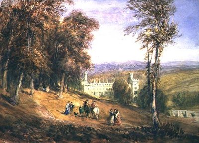 Haddon Hall (aguarela) de David Cox