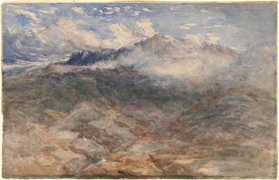 Alturas montanhosas, Cader Idris de David Cox