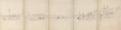 Panorama da Ponte Velha de Londres de David Cox