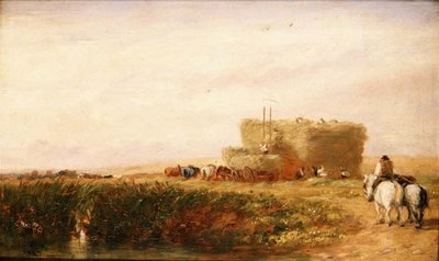 O Hayfield de David Cox