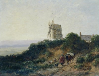O caminho para o moinho de David Cox