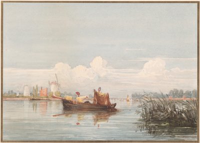 O Tamisa em Battersea de David Cox