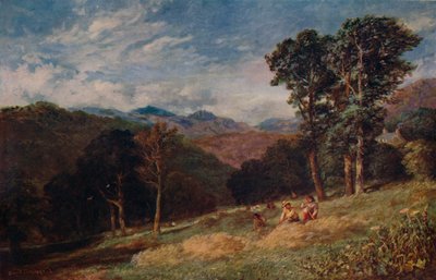 Ceifa, perto de Conway, c1852 de David Cox the elder