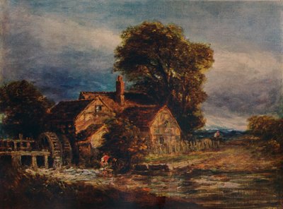 A roda d&39;água, c1839 de David Cox the elder