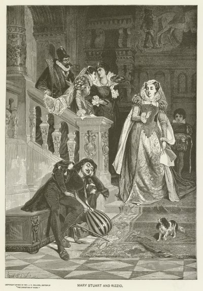 Mary Stuart e Rizzio de David Dalhoff Neal