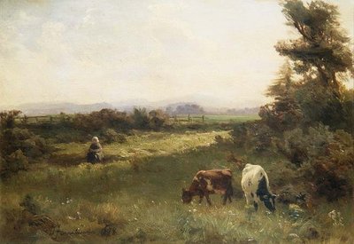 Uma tarde de Verão perto de Blairgowrie de David Farquharson