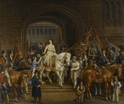 Procissão de Lady Godiva de 1829, 1867 de David Gee