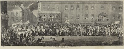 Procissão de Lady Godiva na feira de Coventry de David Gee
