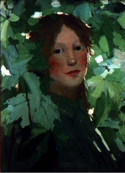 Cabeça de uma menina de David Gould