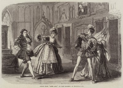 Cena das Idades Ago, na Galeria da Ilustração de David Henry Friston