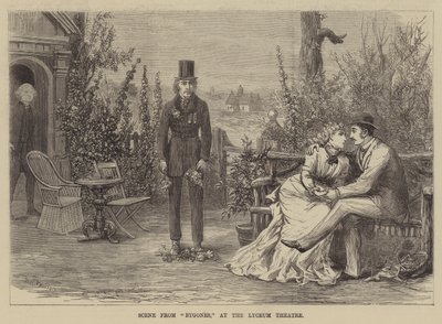 Cena de Bygones, no Teatro Lyceum de David Henry Friston
