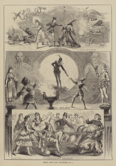 Cenas da Pantomima de David Henry Friston