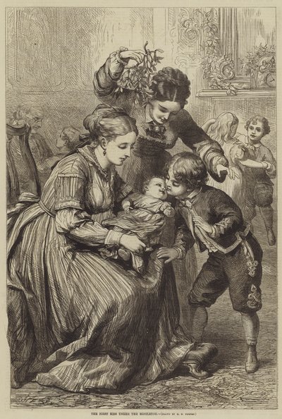 O primeiro beijo sob o visco de David Henry Friston