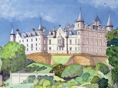 Castelo Dunrobin, 1996 (wc) de David Herbert