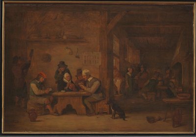 Interior de uma pousada de David I Teniers