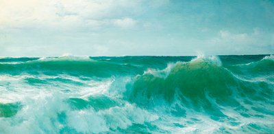 Uma onda de ruptura, 1894 de David James
