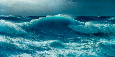 Atlantic roll, 1895 de David James