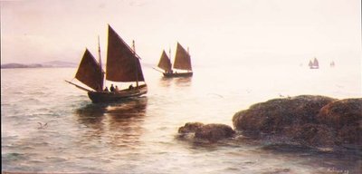 Pesca ao largo da costa de Penzance de David James