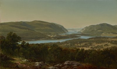 Vista de Garrison, West Point, Nova York de David Johnson