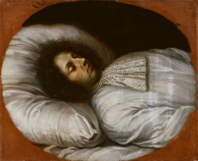 Carlos XI (1655–1697), rei da Suécia e conde palatino de Zweibrücken, no seu leito de morte, 1697 de David Klöcker Ehrenstrahl