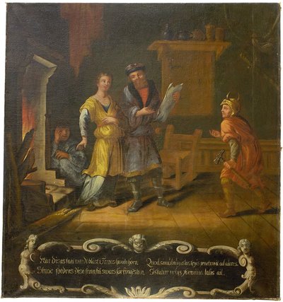 Disasagan "Als Disas Sprache geblasen wurde [...]" de David Klöcker Ehrenstrahl